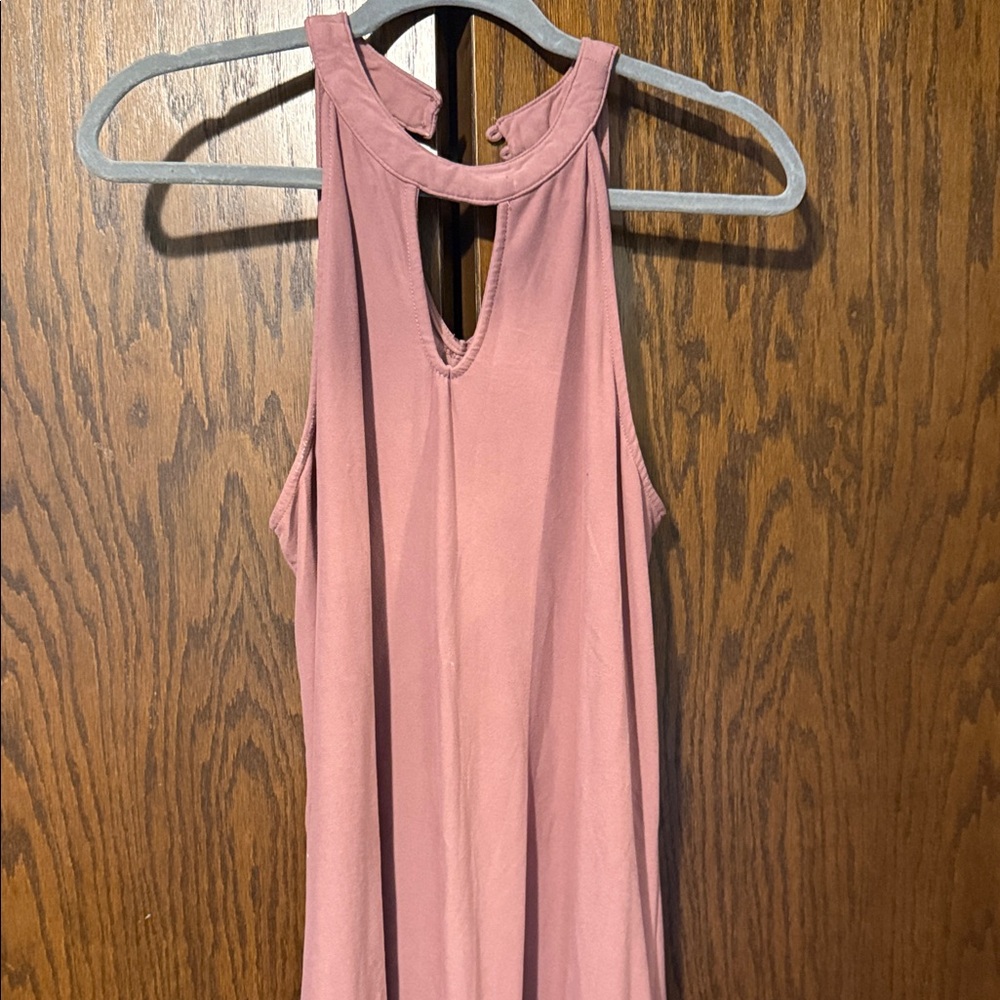 Pink rose soft dress